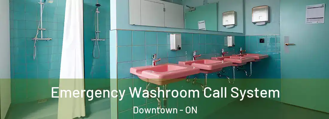  Emergency Washroom Call System Downtown - ON
