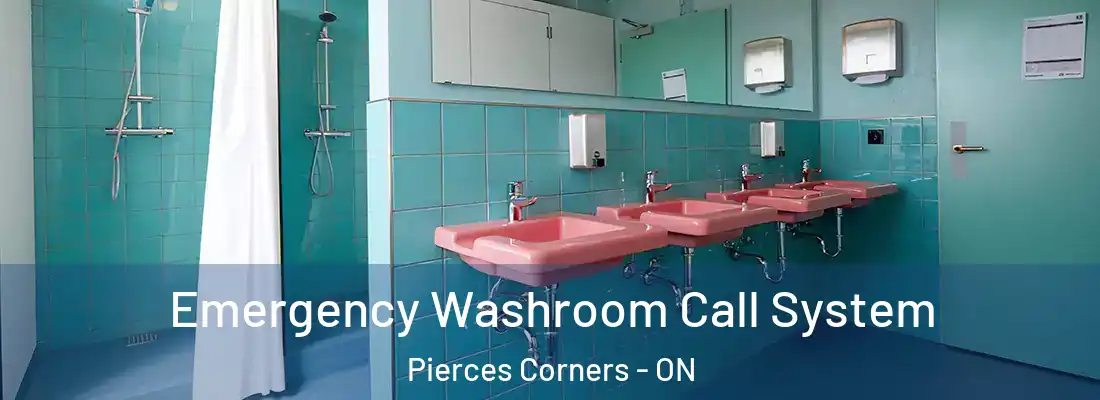  Emergency Washroom Call System Pierces Corners - ON