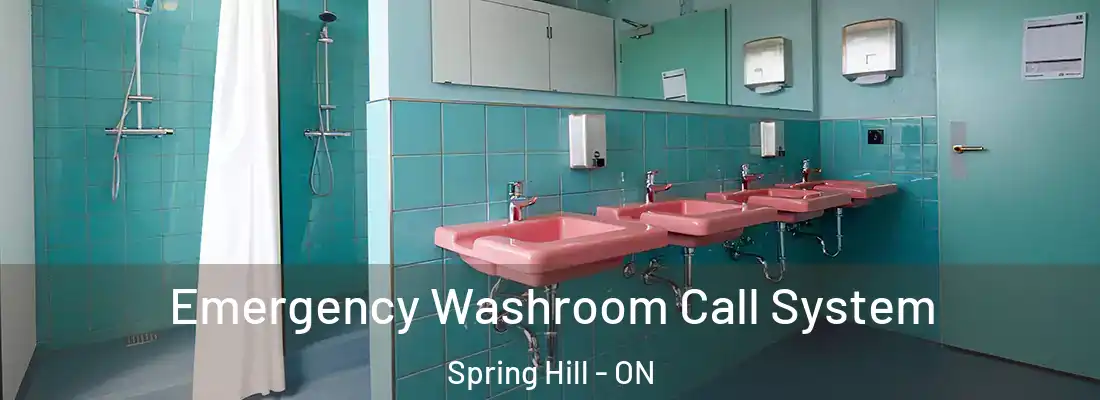  Emergency Washroom Call System Spring Hill - ON
