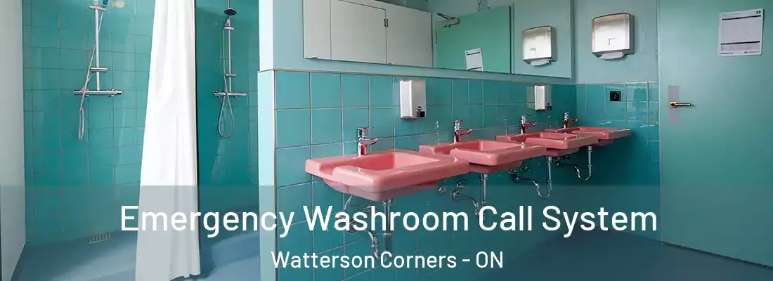  Emergency Washroom Call System Watterson Corners - ON