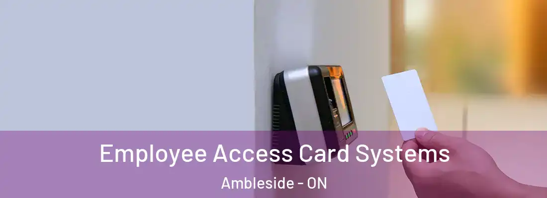  Employee Access Card Systems Ambleside - ON