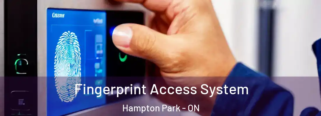  Fingerprint Access System Hampton Park - ON