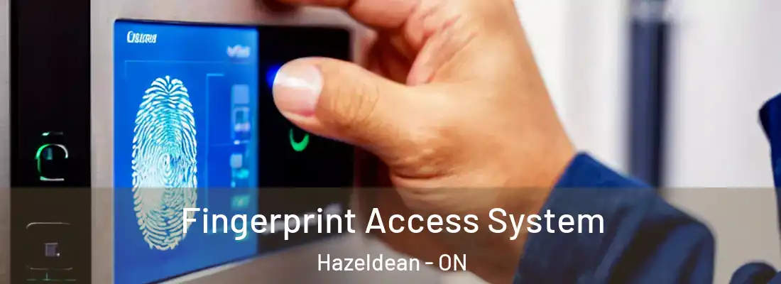  Fingerprint Access System Hazeldean - ON