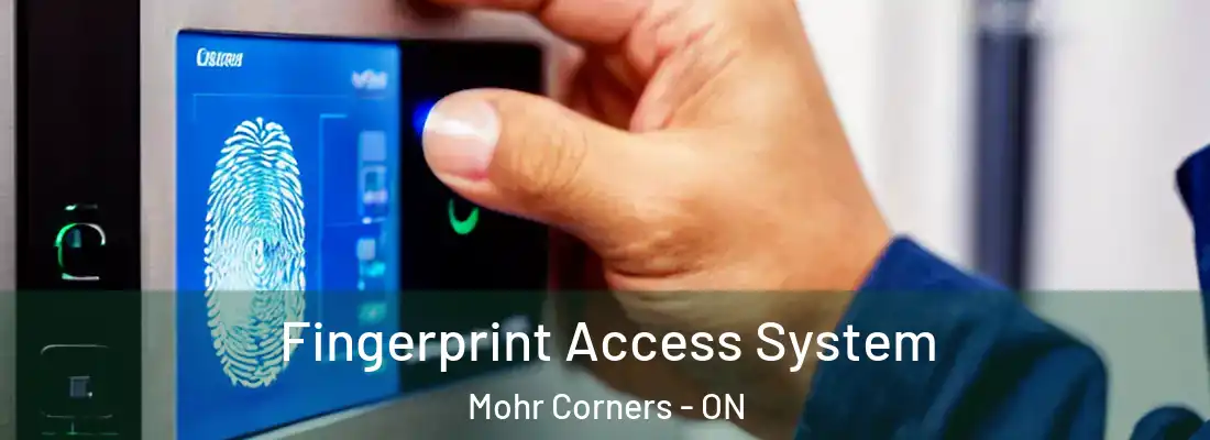  Fingerprint Access System Mohr Corners - ON