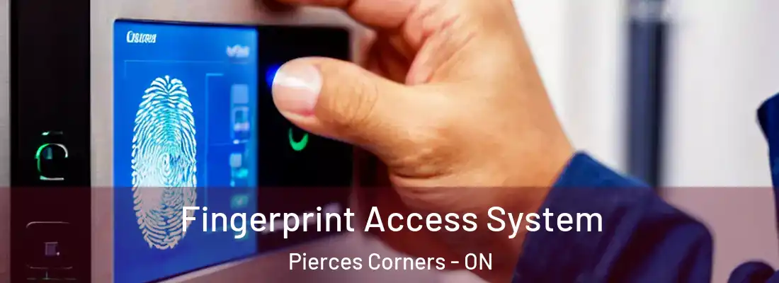  Fingerprint Access System Pierces Corners - ON
