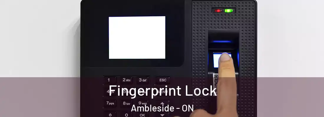  Fingerprint Lock Ambleside - ON