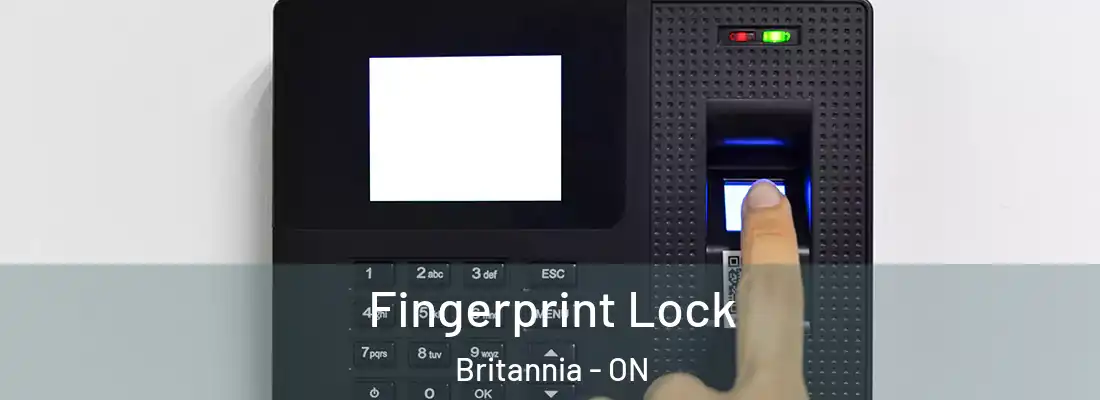  Fingerprint Lock Britannia - ON