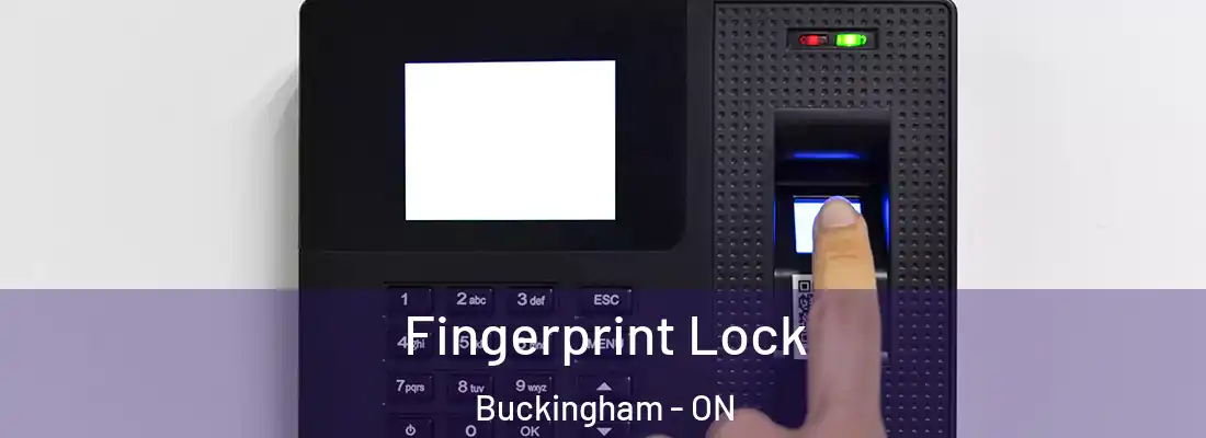  Fingerprint Lock Buckingham - ON