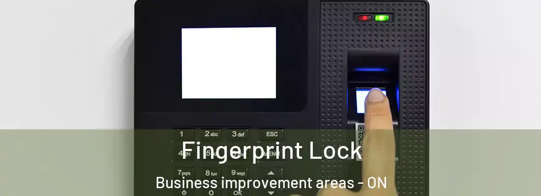  Fingerprint Lock Business improvement areas - ON