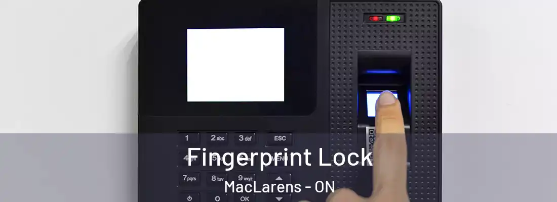  Fingerprint Lock MacLarens - ON