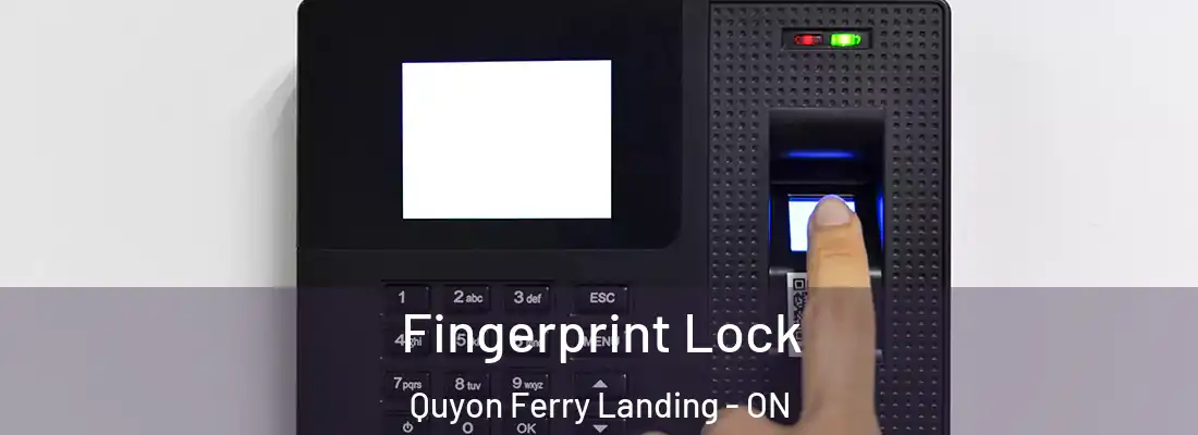  Fingerprint Lock Quyon Ferry Landing - ON