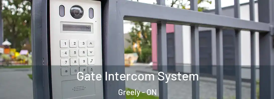  Gate Intercom System Greely - ON