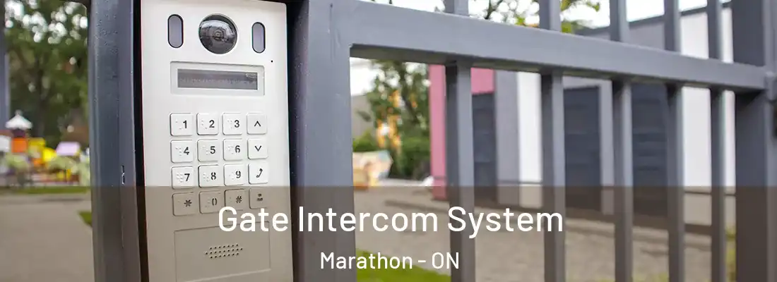  Gate Intercom System Marathon - ON
