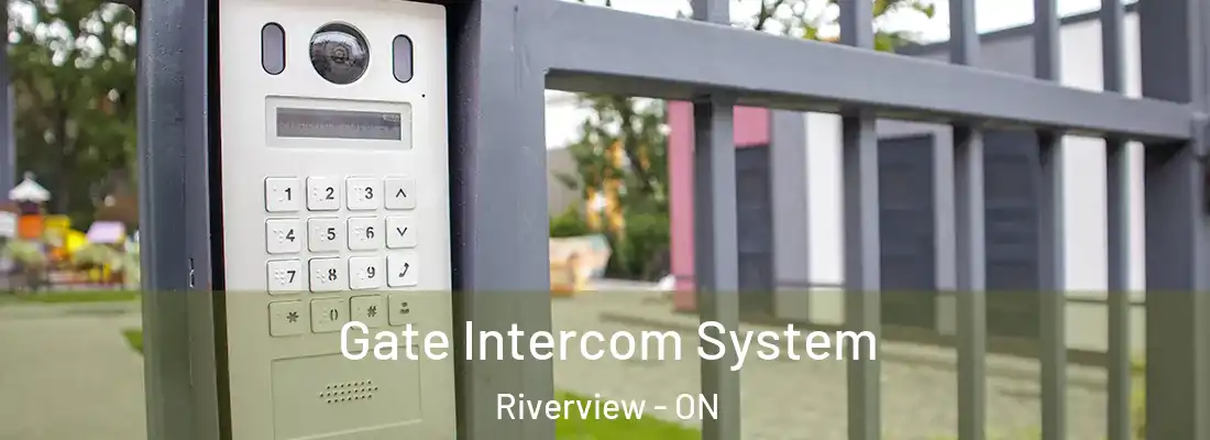  Gate Intercom System Riverview - ON