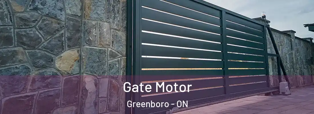  Gate Motor Greenboro - ON