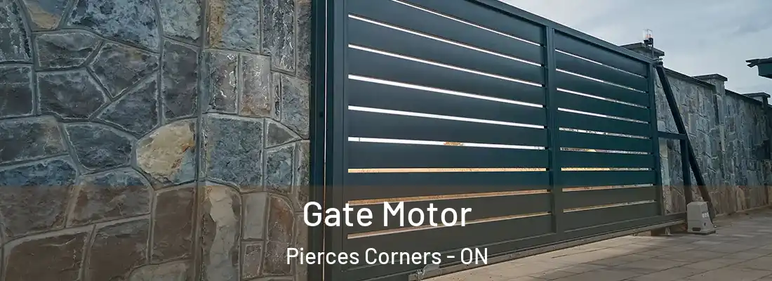  Gate Motor Pierces Corners - ON