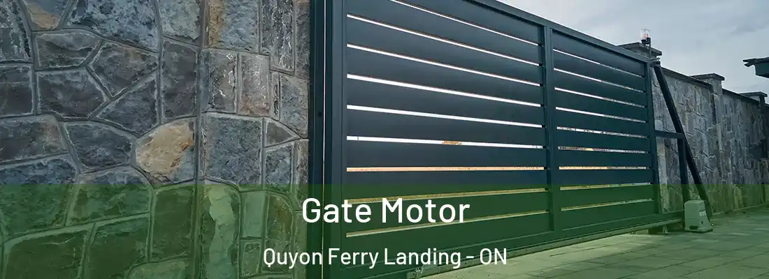  Gate Motor Quyon Ferry Landing - ON