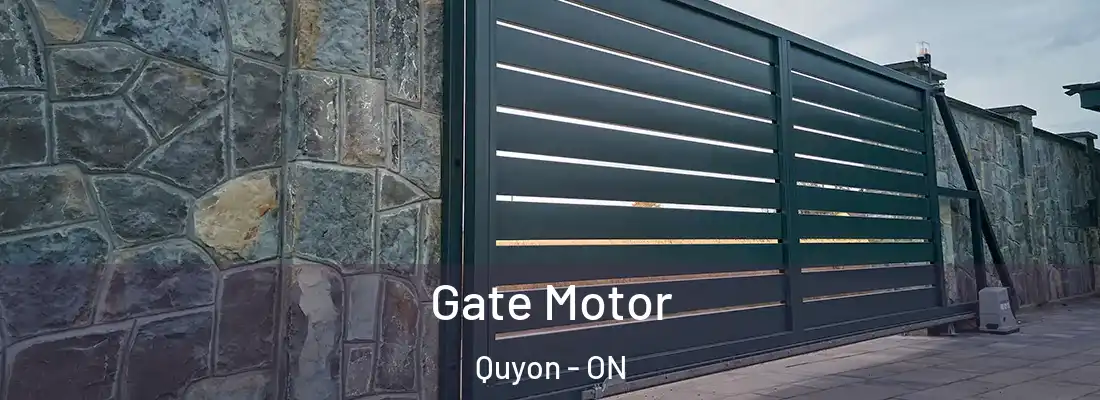  Gate Motor Quyon - ON