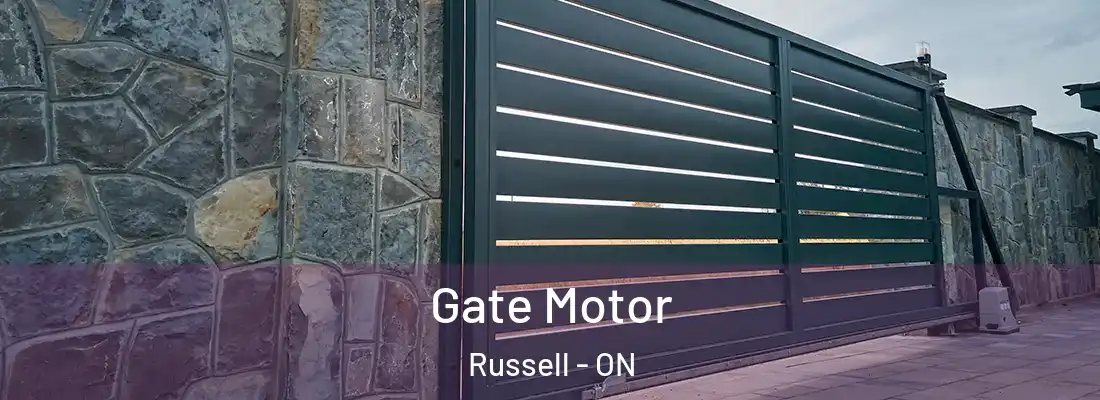 Gate Motor Russell - ON