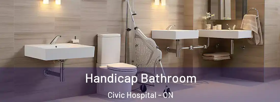  Handicap Bathroom Civic Hospital - ON