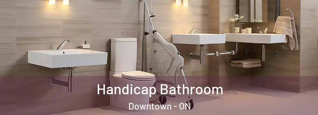  Handicap Bathroom Downtown - ON