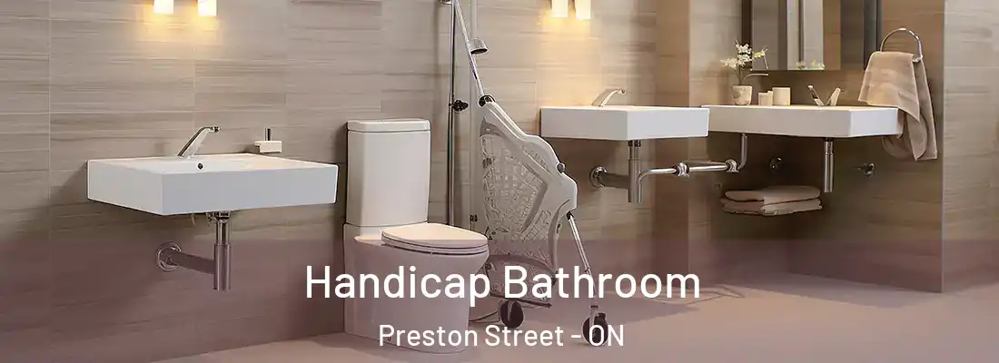  Handicap Bathroom Preston Street - ON
