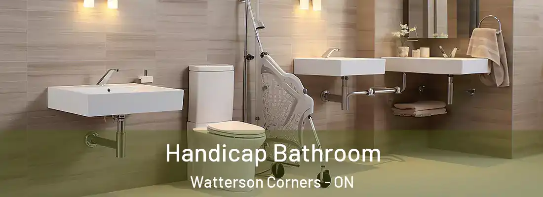  Handicap Bathroom Watterson Corners - ON