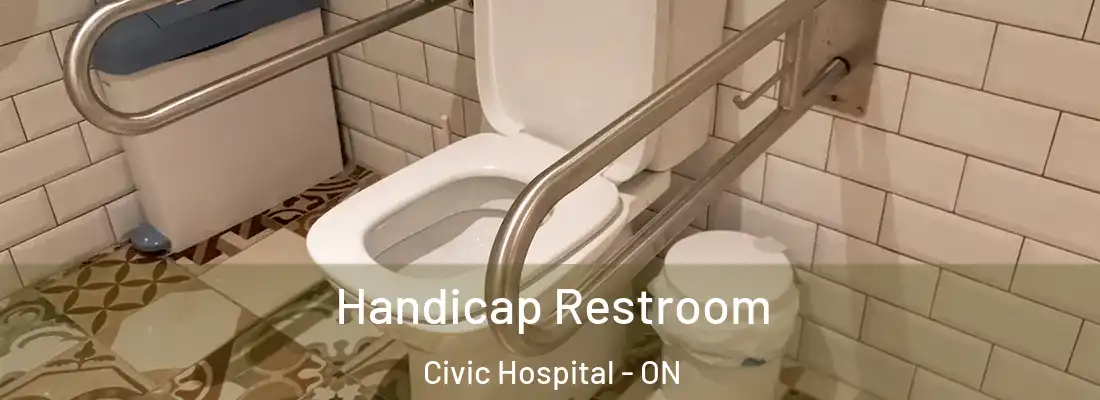  Handicap Restroom Civic Hospital - ON
