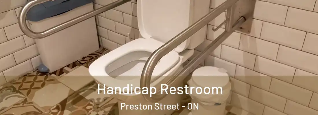  Handicap Restroom Preston Street - ON