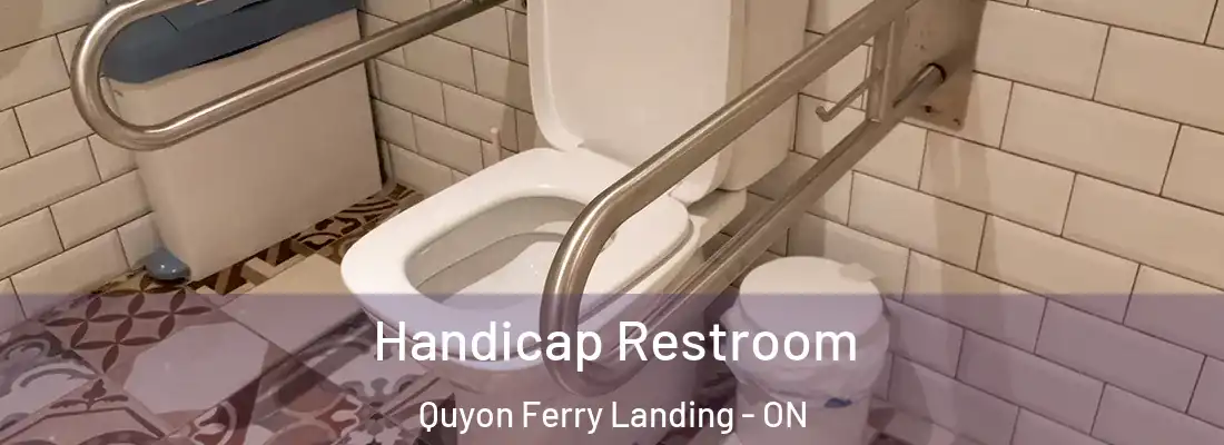  Handicap Restroom Quyon Ferry Landing - ON