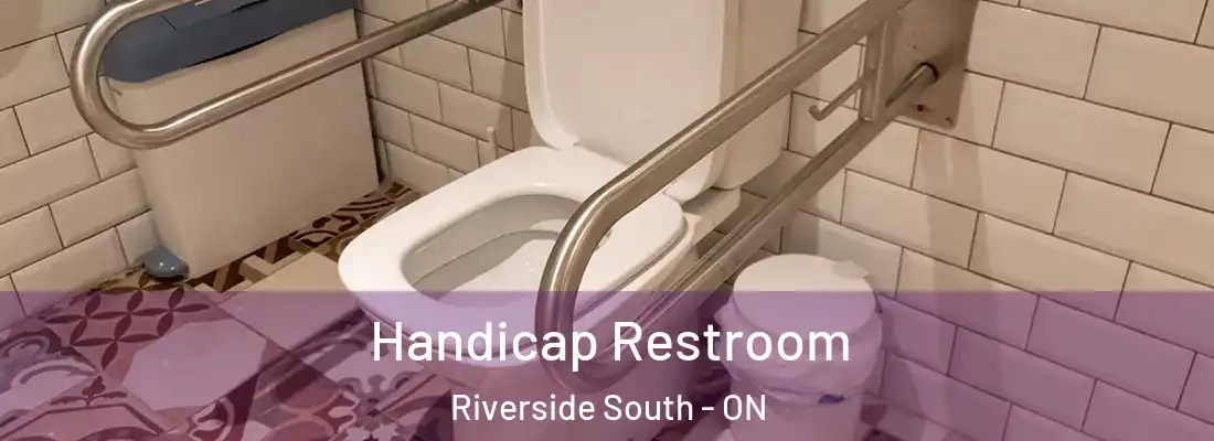  Handicap Restroom Riverside South - ON