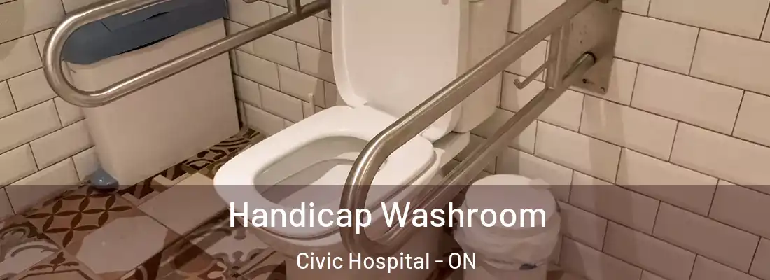  Handicap Washroom Civic Hospital - ON