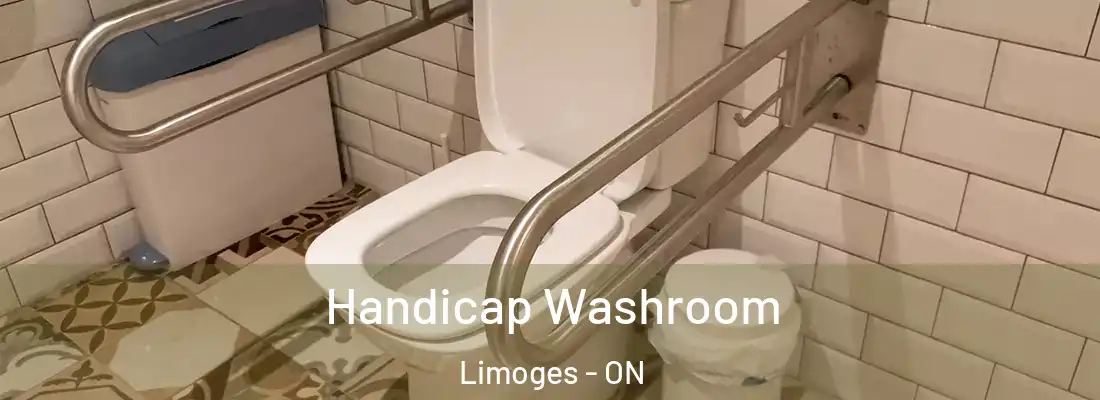  Handicap Washroom Limoges - ON