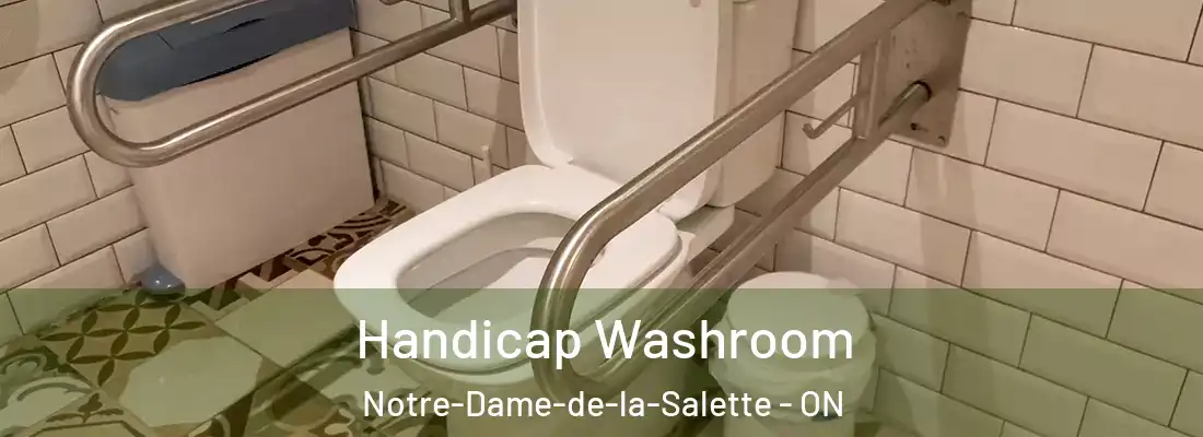  Handicap Washroom Notre-Dame-de-la-Salette - ON