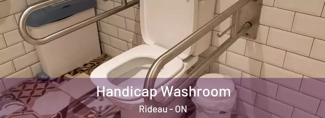  Handicap Washroom Rideau - ON