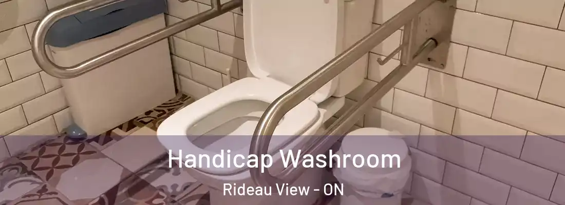  Handicap Washroom Rideau View - ON