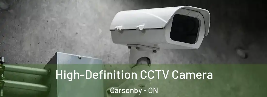 High-Definition CCTV Camera Carsonby - ON