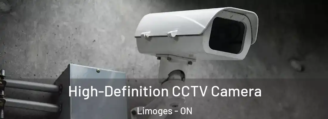  High-Definition CCTV Camera Limoges - ON
