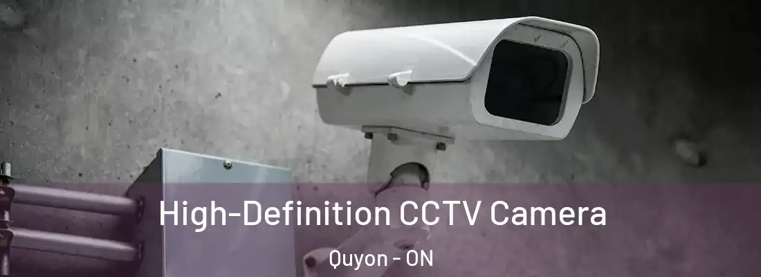  High-Definition CCTV Camera Quyon - ON