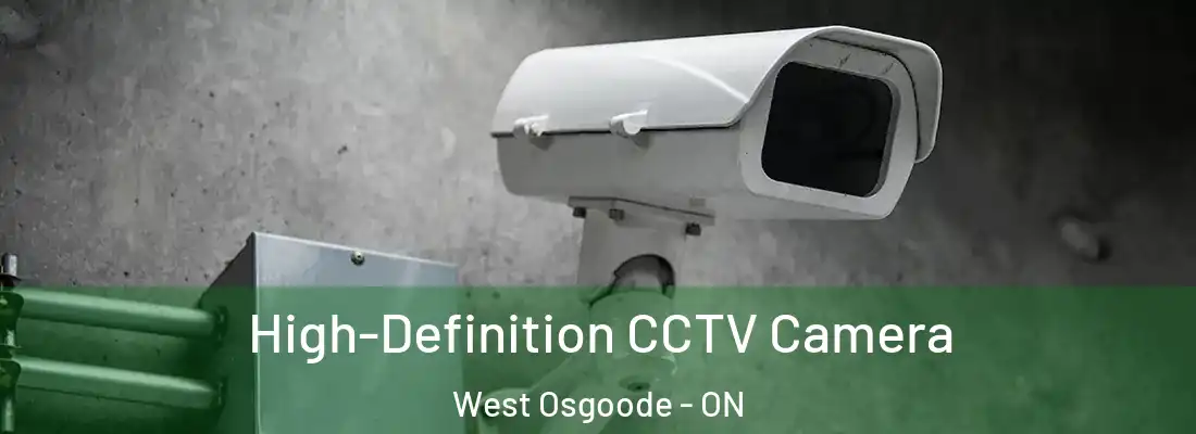  High-Definition CCTV Camera West Osgoode - ON