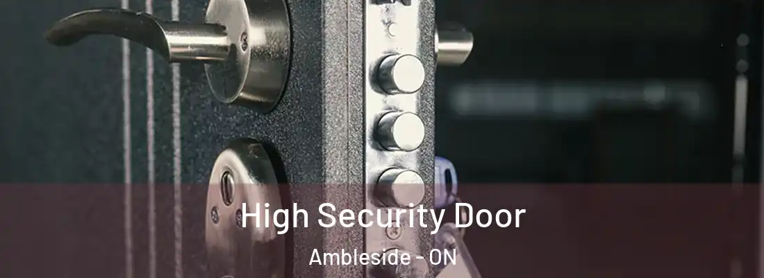  High Security Door Ambleside - ON