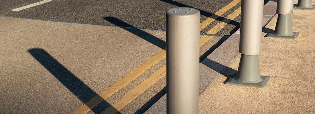 Custom Retractable Barrier Column Installations in Mohr Corners, ON