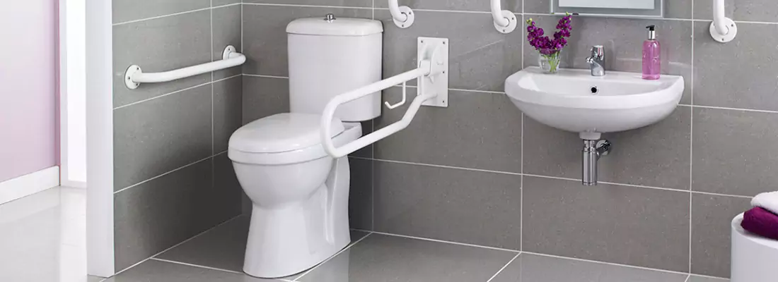 Modern Handicap Bathroom Solutions with Safety Features in Whitehaven, ON