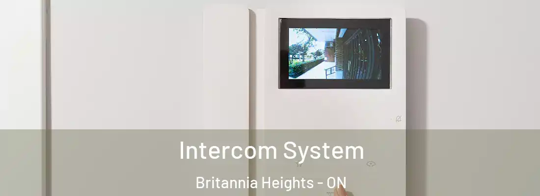  Intercom System Britannia Heights - ON
