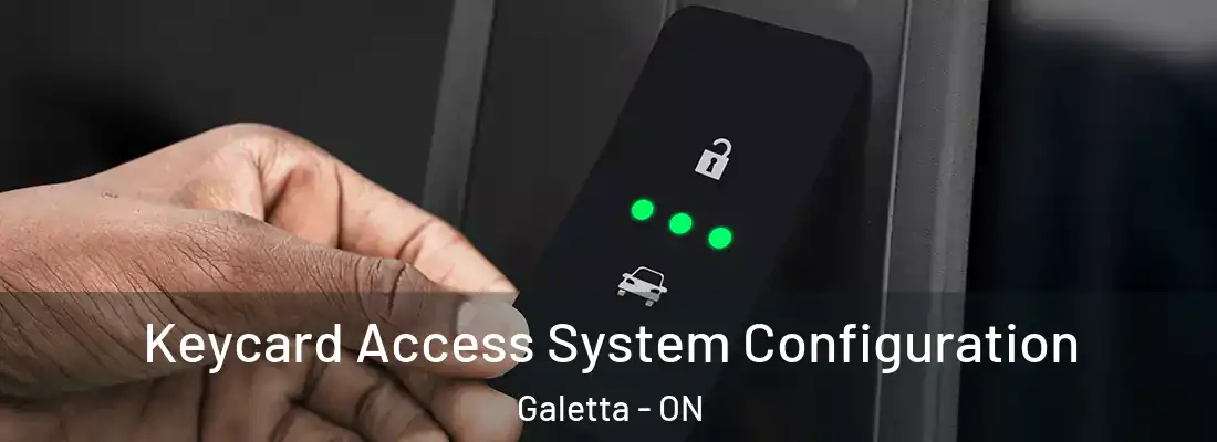  Keycard Access System Configuration Galetta - ON