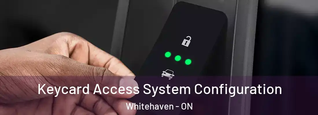  Keycard Access System Configuration Whitehaven - ON