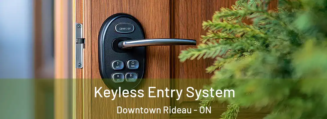  Keyless Entry System Downtown Rideau - ON