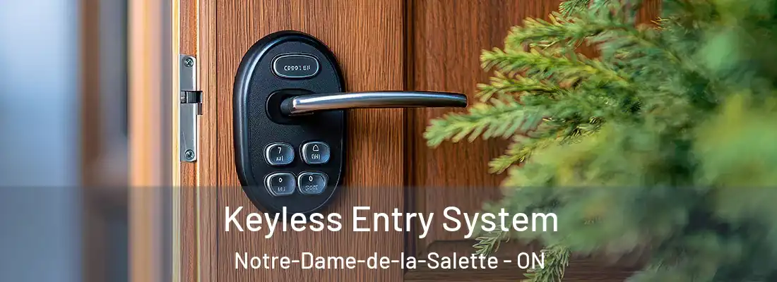  Keyless Entry System Notre-Dame-de-la-Salette - ON