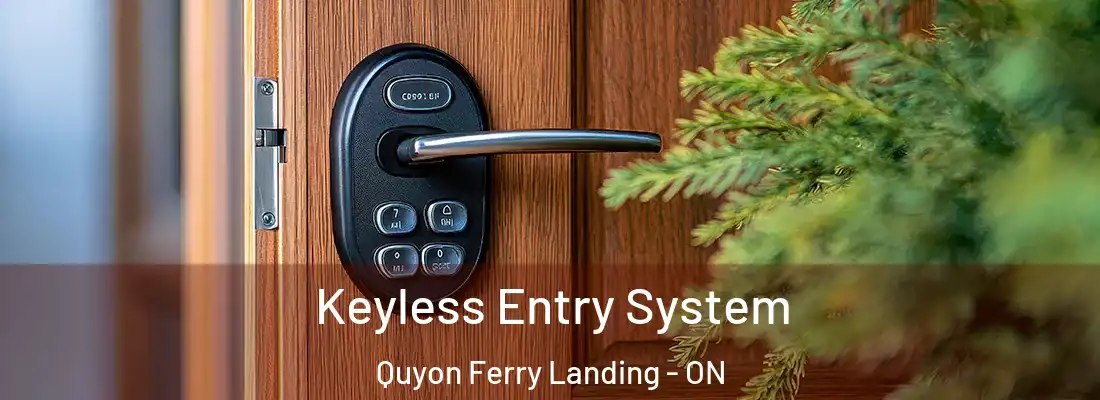  Keyless Entry System Quyon Ferry Landing - ON