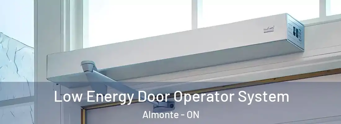  Low Energy Door Operator System Almonte - ON